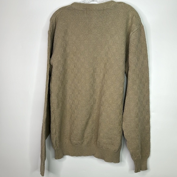 Vintage Shenandoah Crew Knit Brown Sweater Size Large - Picture 4 of 9